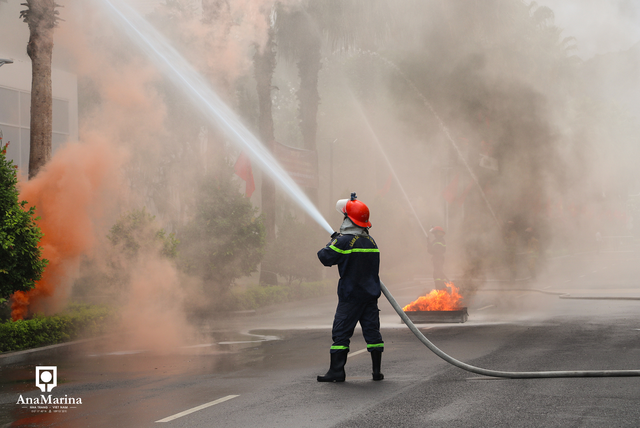 PORT SECURITY DRILL – OIL SPILL RESPONSE – FIRE PREVENTION & RESCUE EXERCISE 2025 AT ANA MARINA NHA TRANG