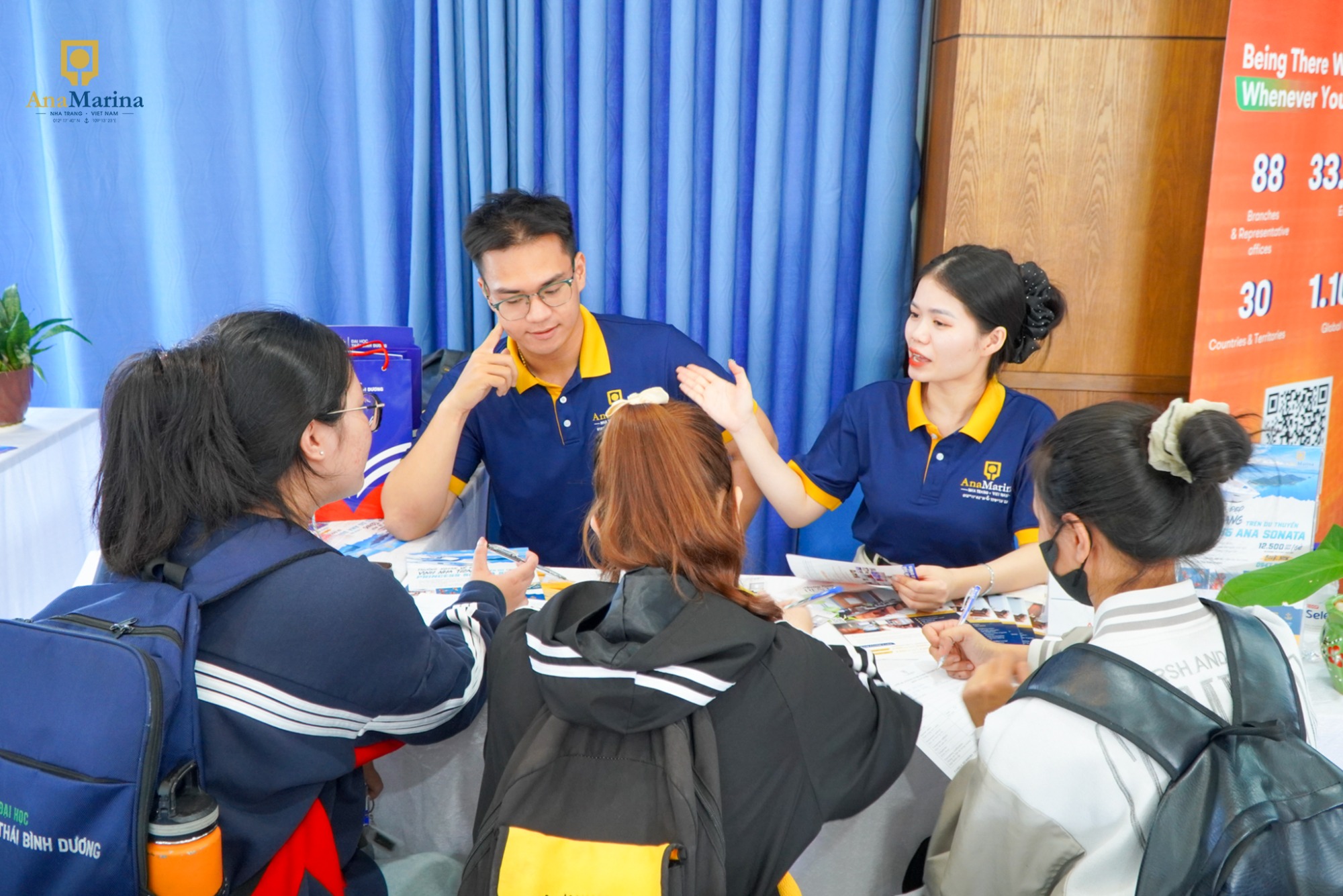 ANA MARINA NHA TRANG THAM GIA NGÀY HỘI HƯỚNG NGHIỆP DO TRƯỜNG ĐẠI HỌC THÁI BÌNH ĐÀO TỔ CHỨC