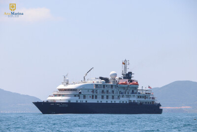 WELCOME INTERNATIONAL CRUISE SHIP ISLAND SKY TO ANA MARINA NHA TRANG