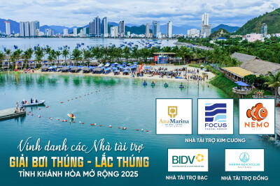 HONORING SPONSORS OF KHANH HOA CORACLE & BASKET BOAT RACING 2025